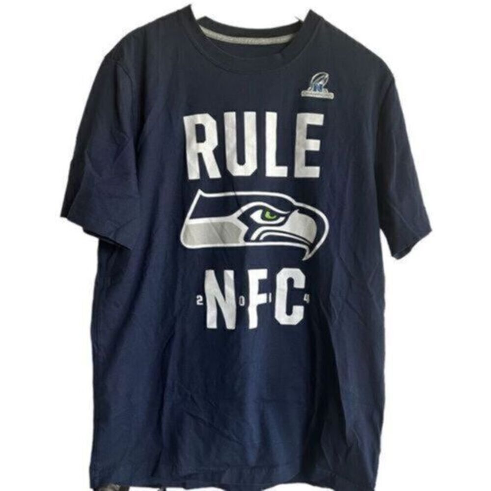 EUC - Nike Seattle Seahawks 2014 Short Sleeve TShirt - Size Large - Picture 6 of 6